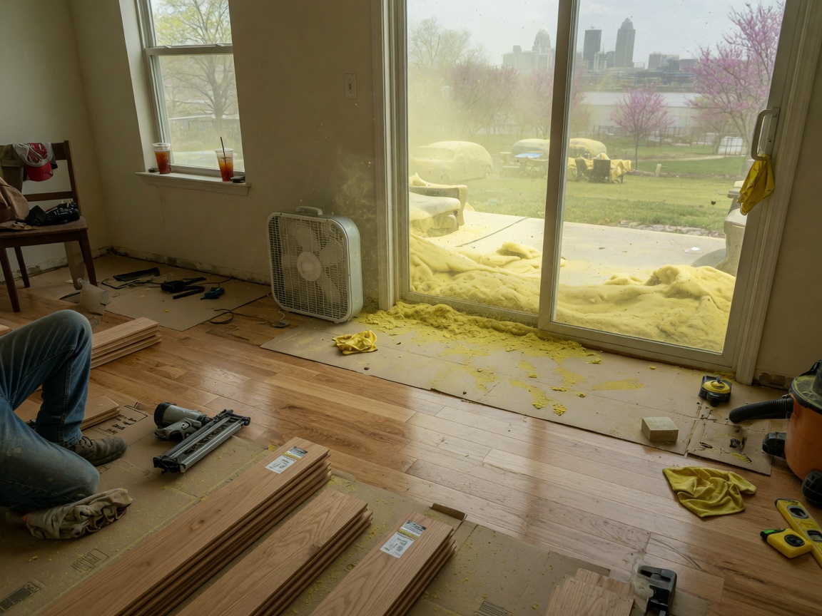 Hardwood Flooring Installation and Louisville Pollen Season