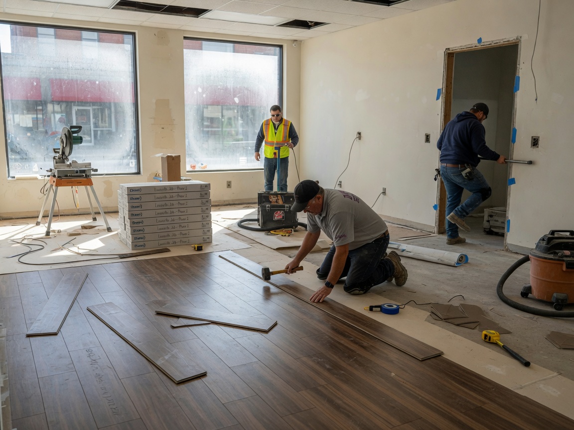 flooring installation by Allison’s Flooring Installation in Louisville, KY